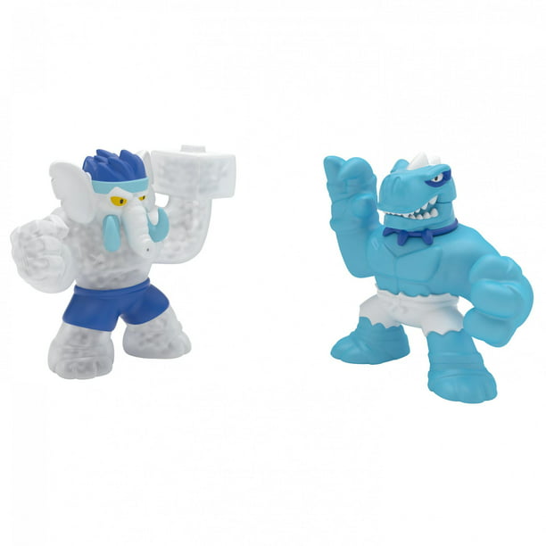 Stretches up to 3x Original Size for sale online Heroes of Goo JIT Zu Dino Power Action Figure